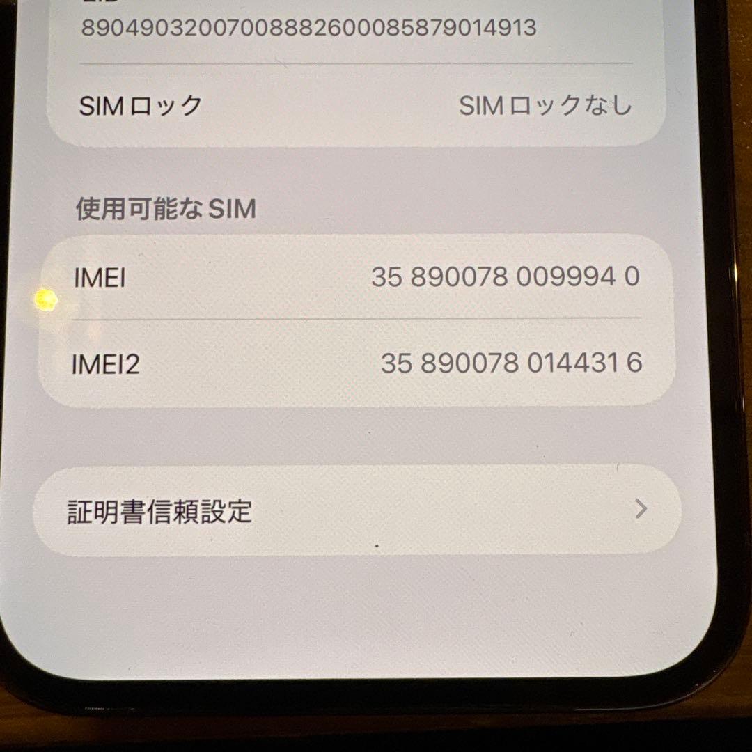 Apple iPhone 13 Pro Max 256GB 利用制限◯