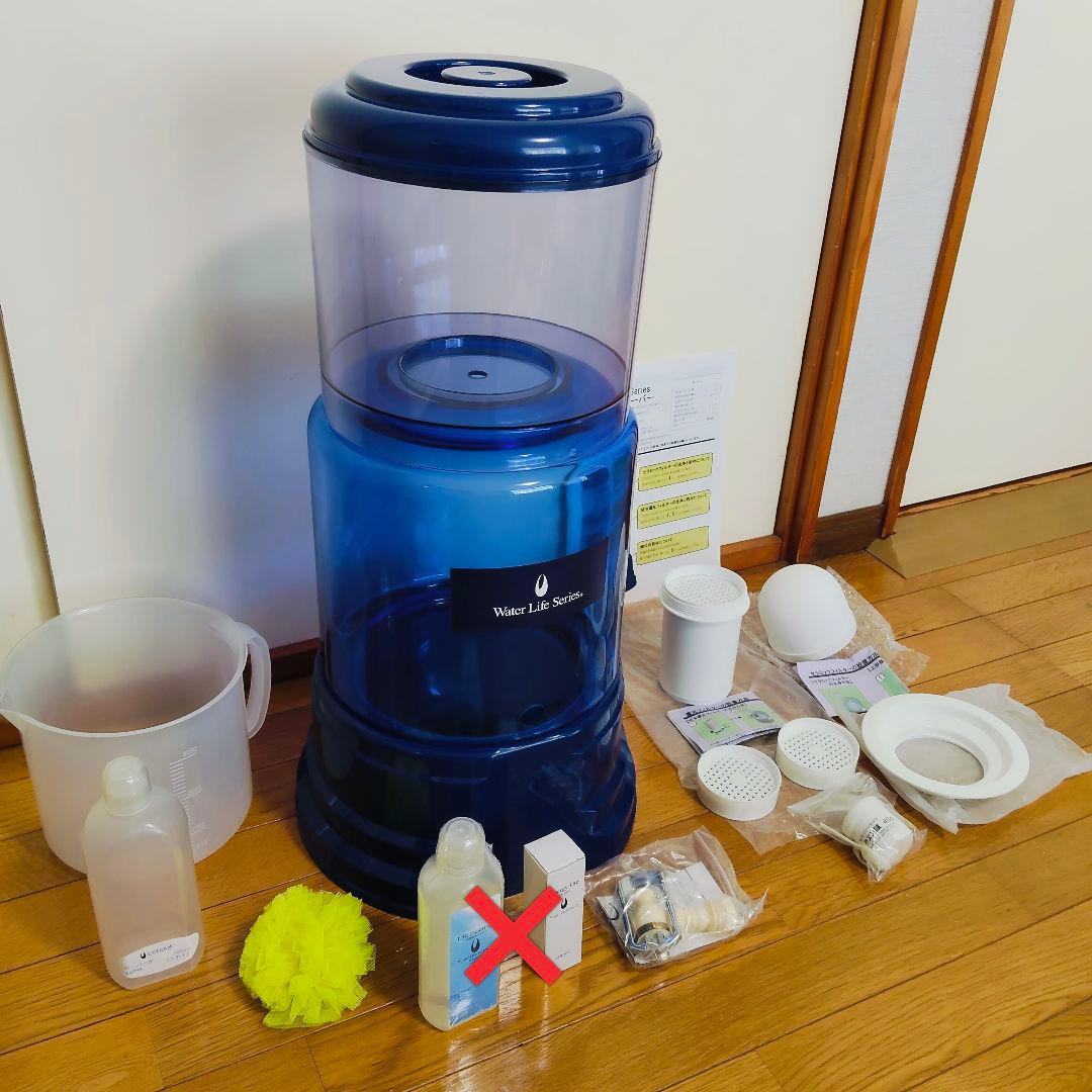 希少品 未使用 ポタポタクラブ ガラス サーバー エコウォーター 浄水器