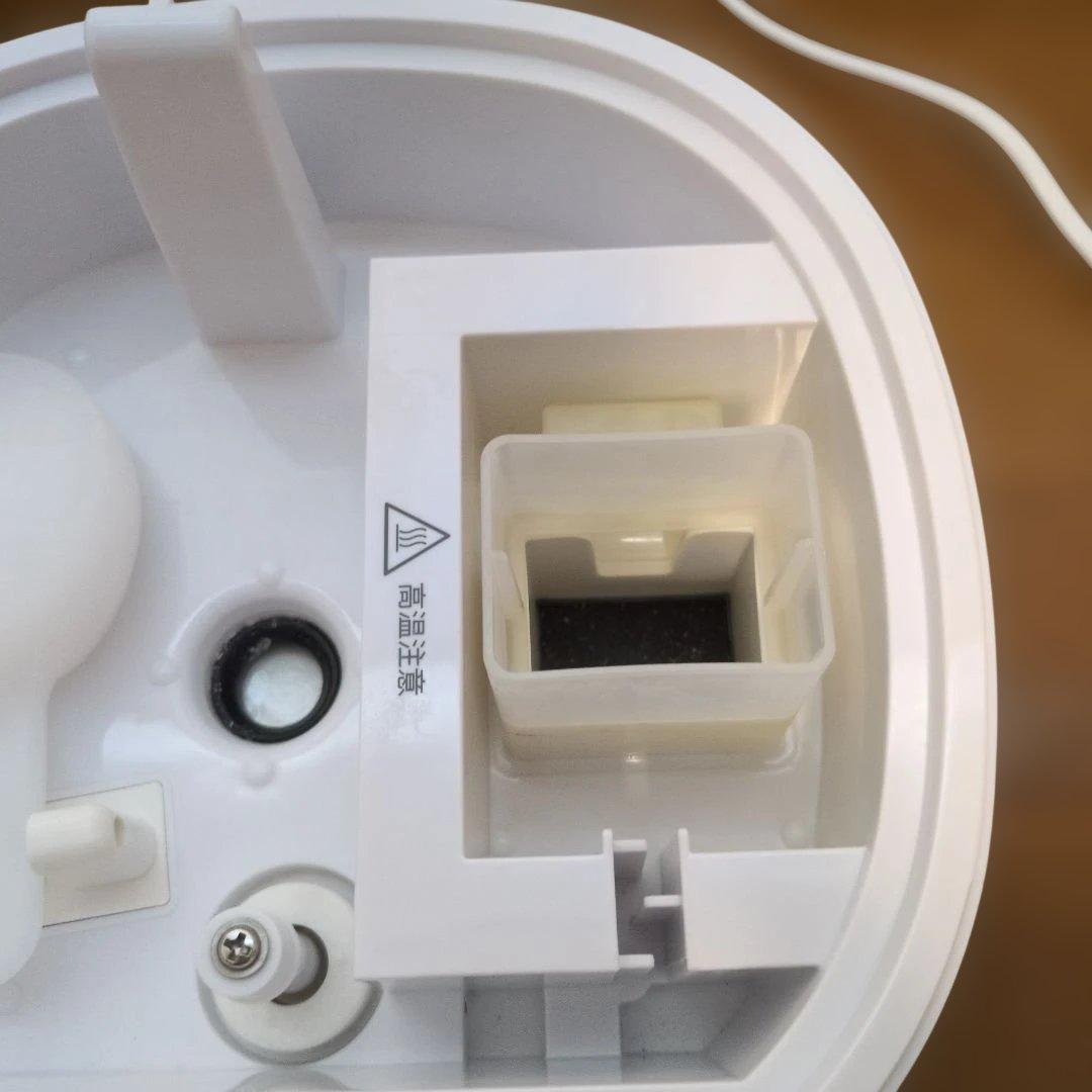 【美品】T-fal スチーム＆ミスト加熱超音波式加湿器 4L ホワイト