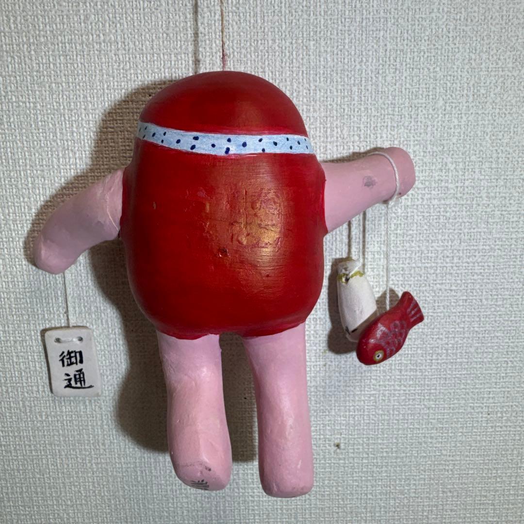 酒買いだるま 郷土玩具