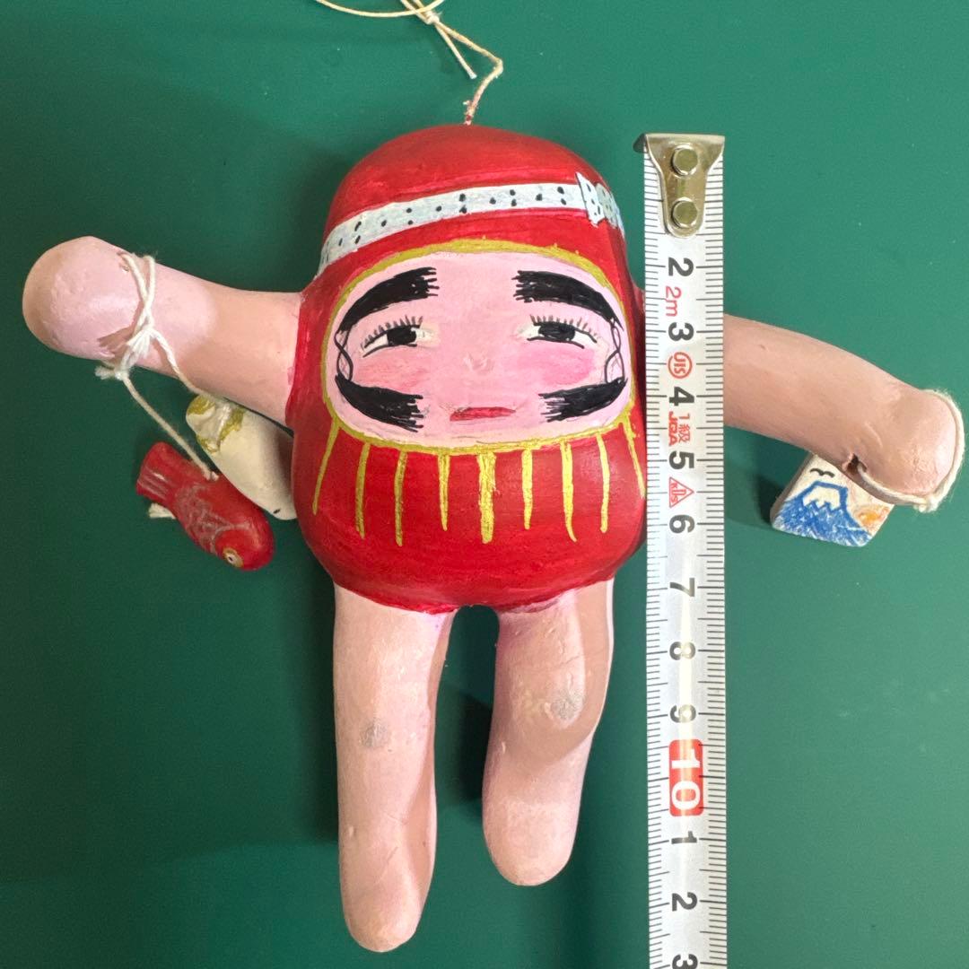 酒買いだるま 郷土玩具