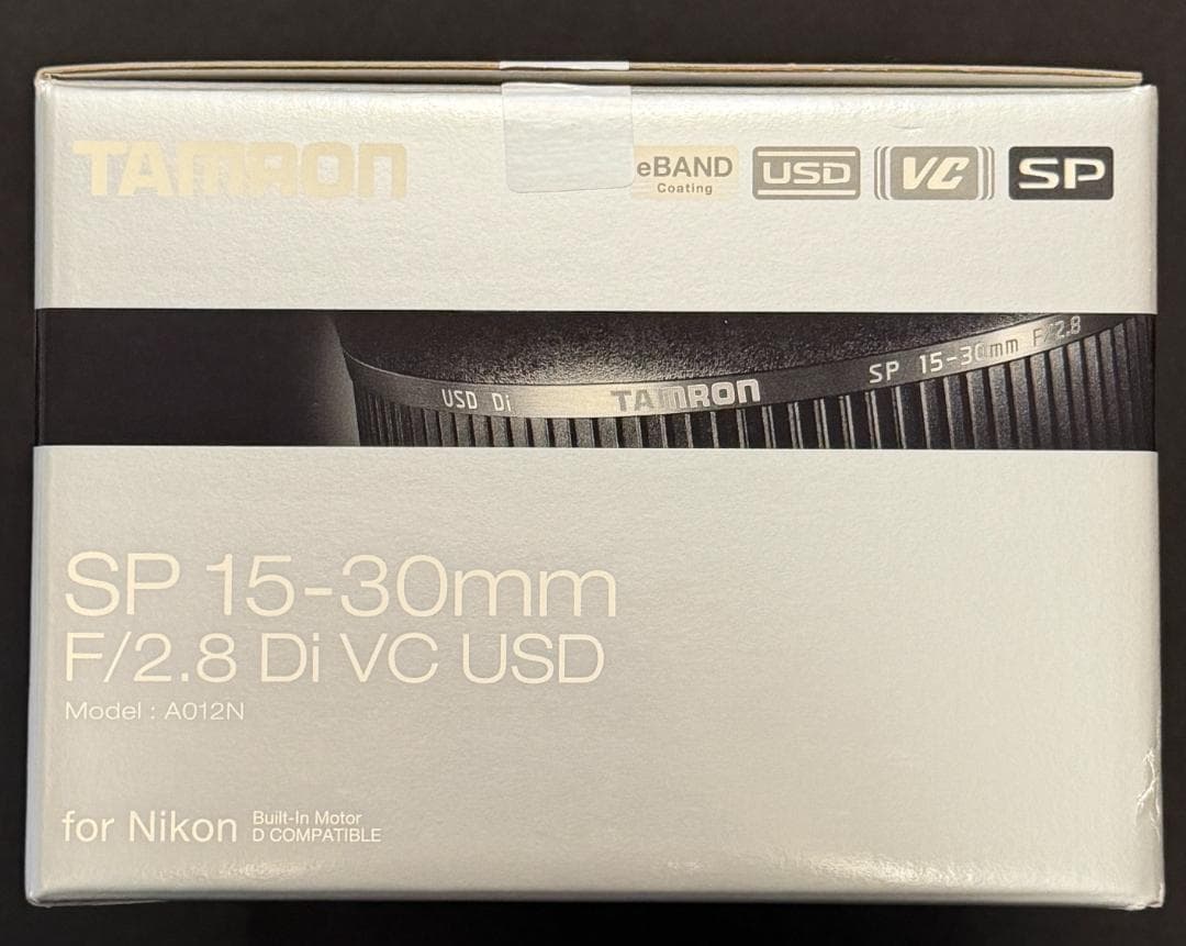 【カメラ】TAMRON SP15-30mm f/2.8 Di VC USD