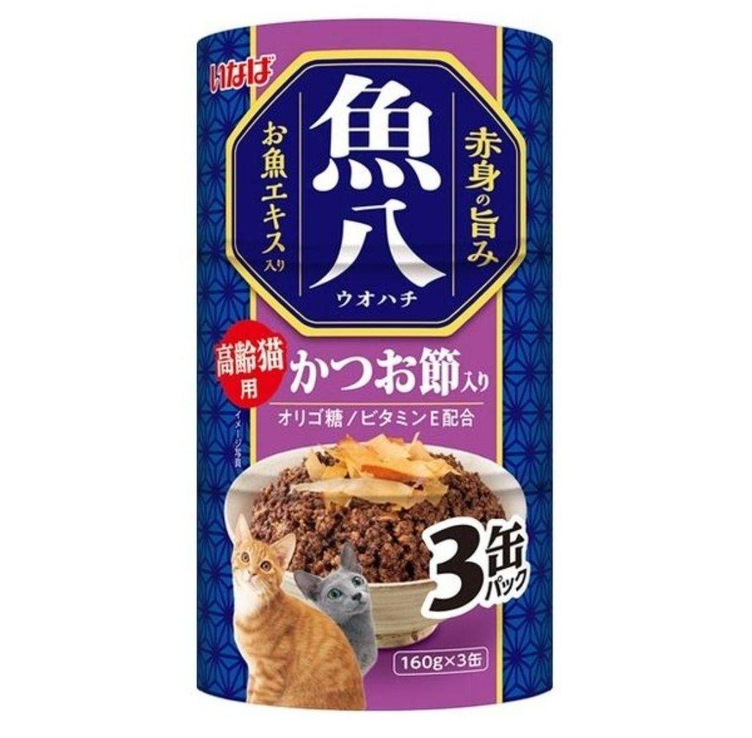 専用 いなば 魚八 高齢猫用 160g×3缶 36本セット かつお節入