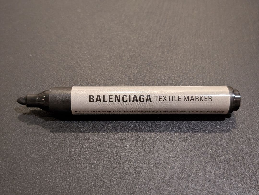 BALENCIAGA　edding　テキスタイルマーカー