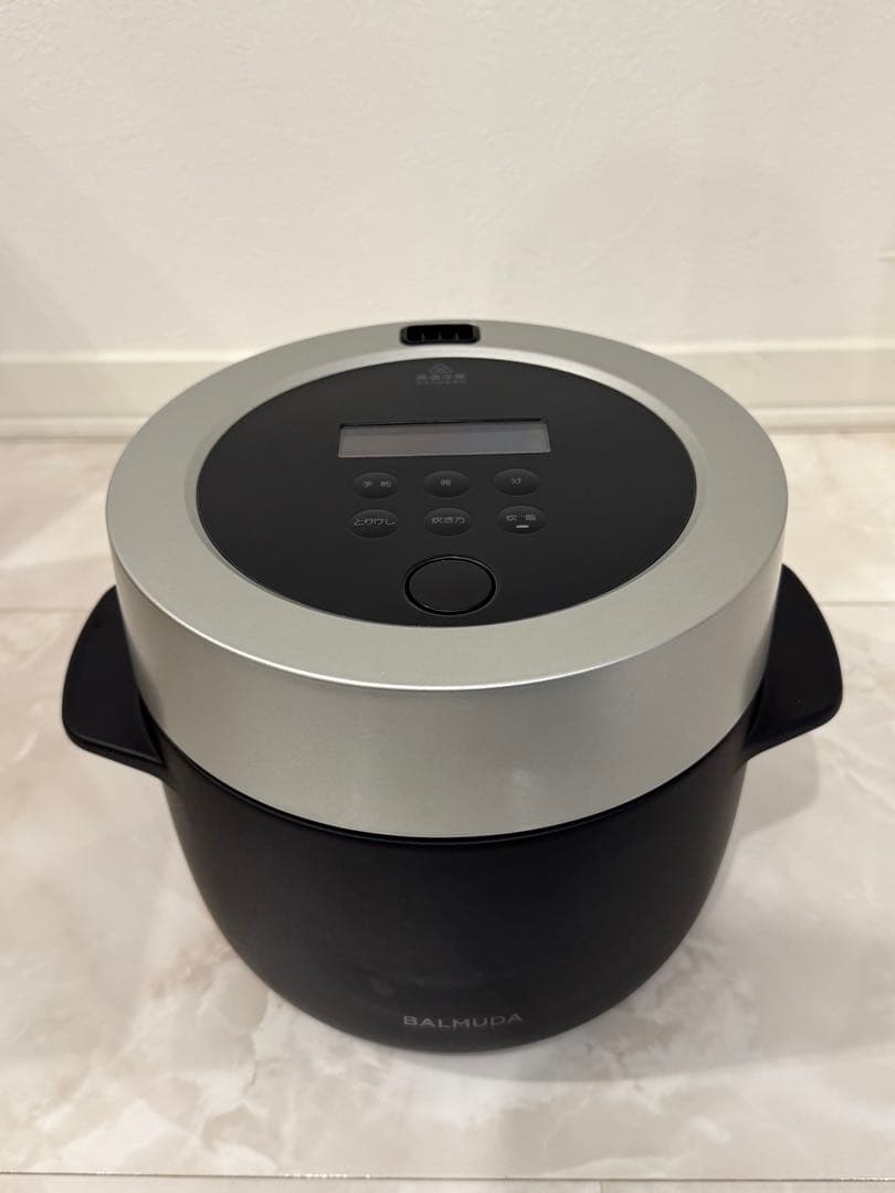 【極美品】BALMUDA The Gohan 炊飯器　バルミューダ
