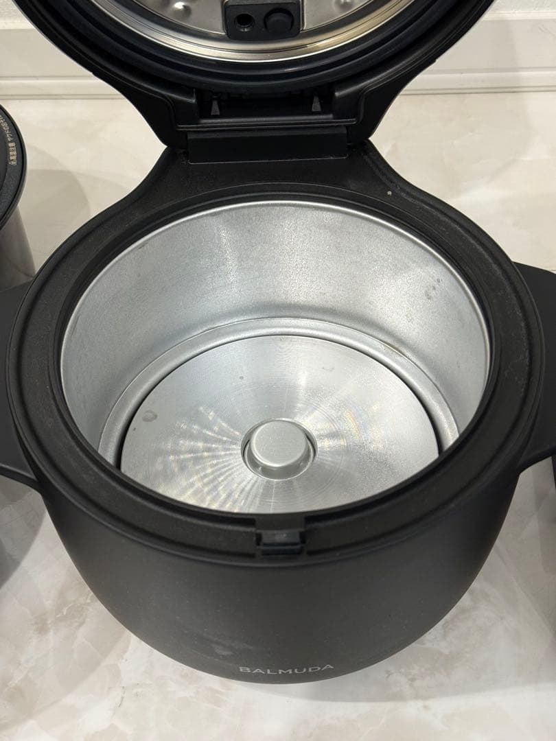 【極美品】BALMUDA The Gohan 炊飯器　バルミューダ