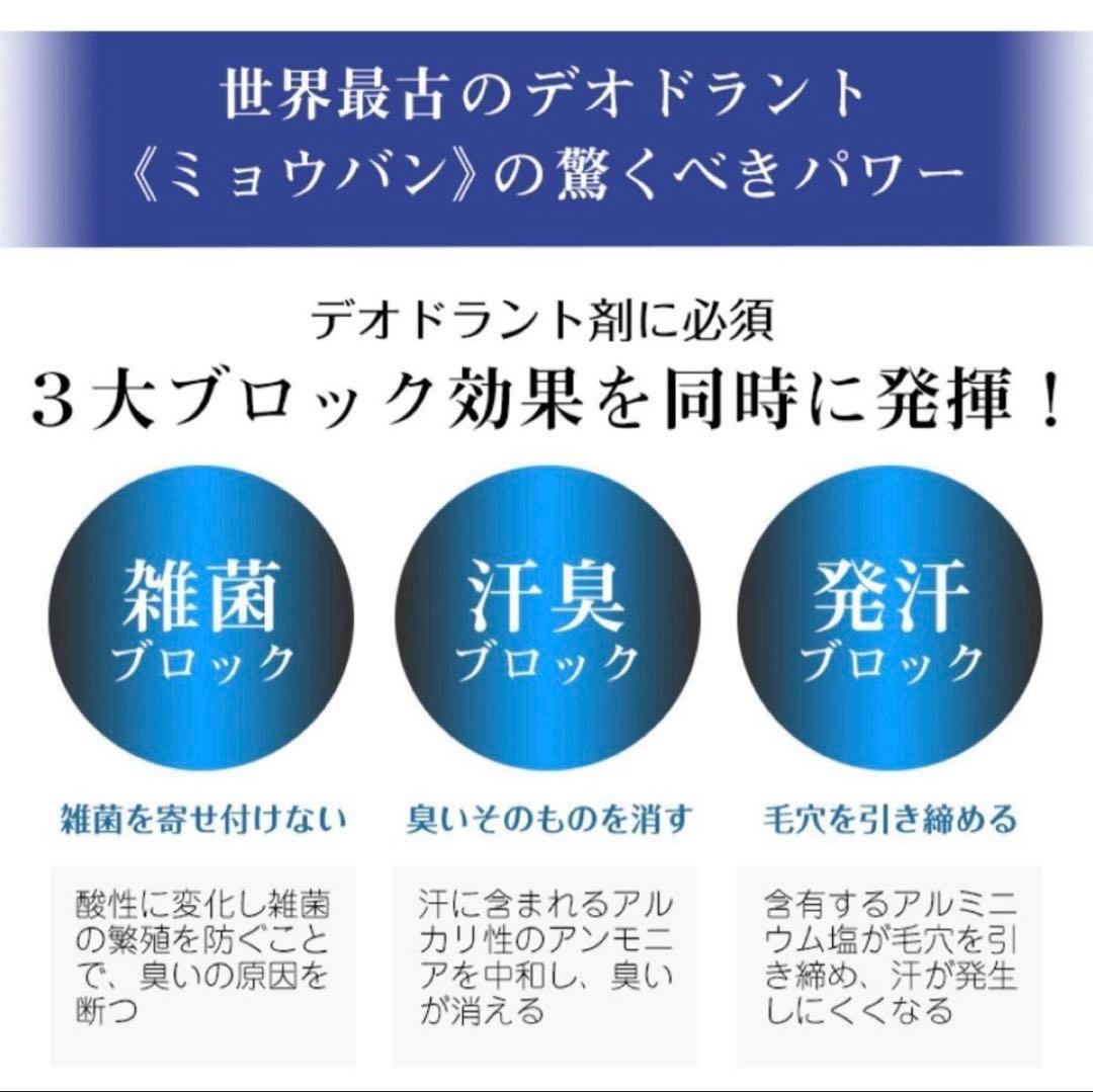 ドクターデオドラント ミョウバンスプレー EX （30ml）３本セット ㊲
