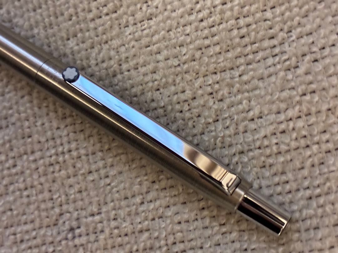 ◾️美品◾️MONTBLANC モンブラン◾️SLIM スリム シルバーボールペン◾️