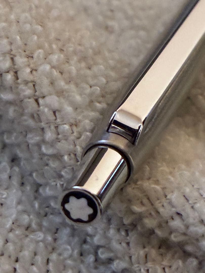 ◾️美品◾️MONTBLANC モンブラン◾️SLIM スリム シルバーボールペン◾️