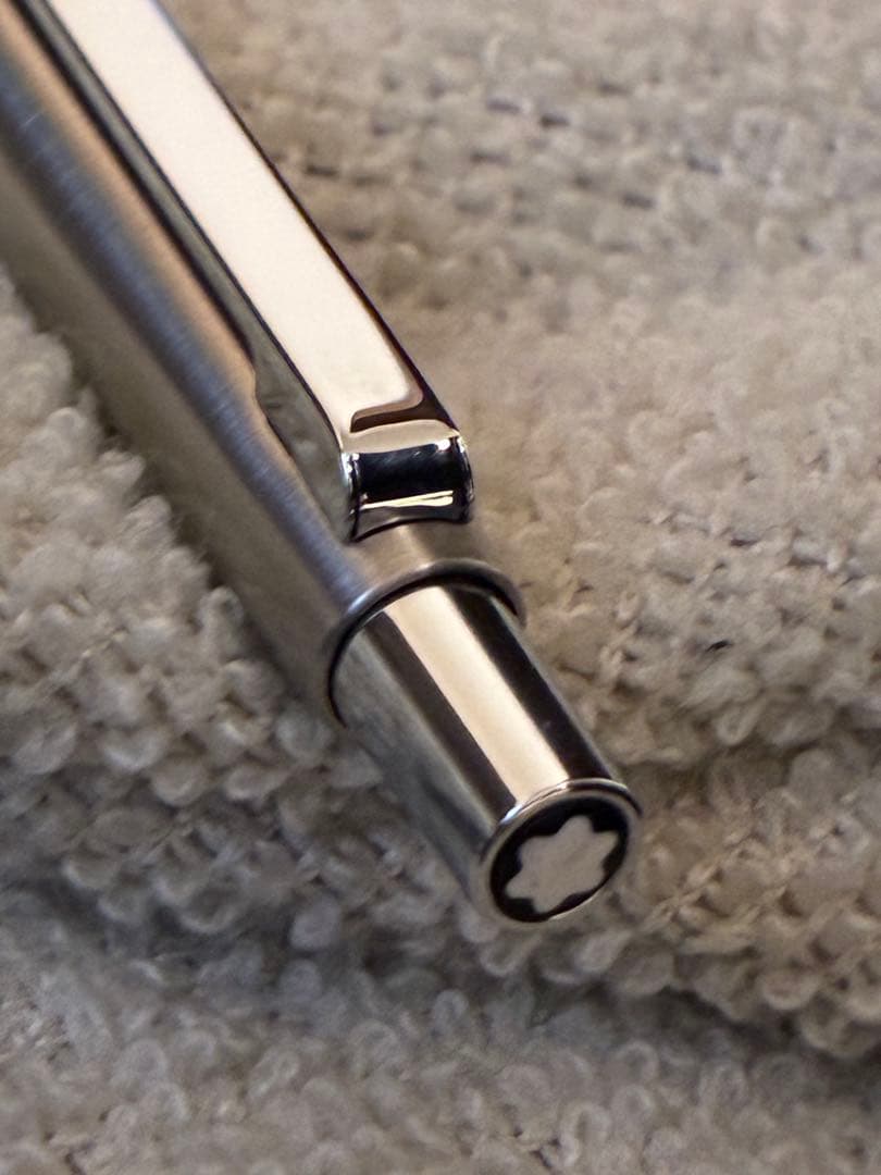 ◾️美品◾️MONTBLANC モンブラン◾️SLIM スリム シルバーボールペン◾️