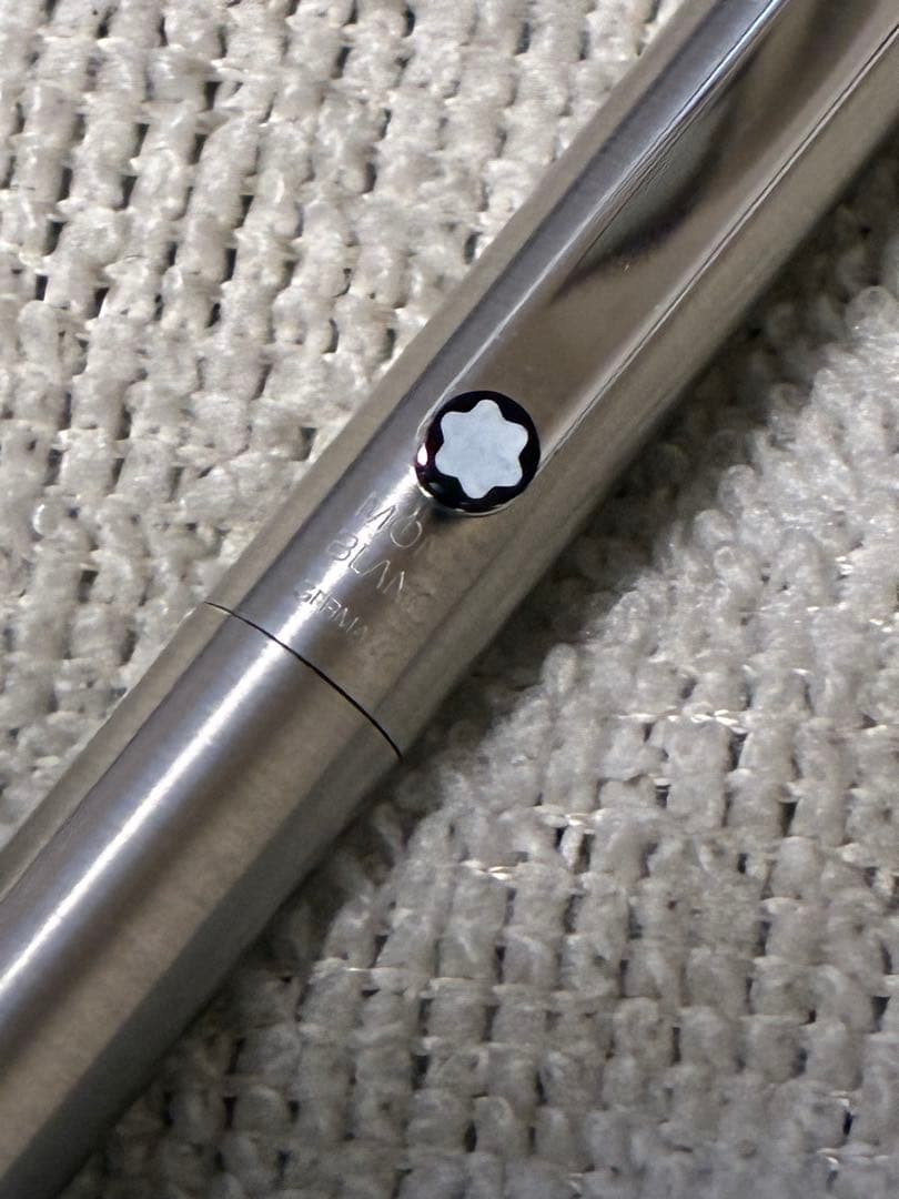 ◾️美品◾️MONTBLANC モンブラン◾️SLIM スリム シルバーボールペン◾️