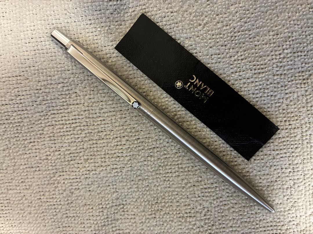 ◾️美品◾️MONTBLANC モンブラン◾️SLIM スリム シルバーボールペン◾️