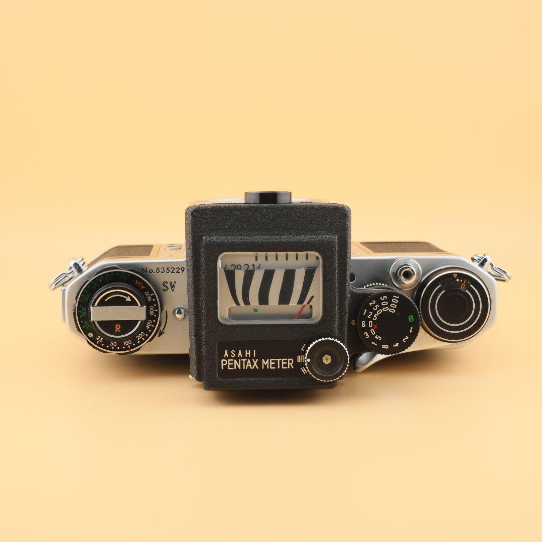 【完動品】PENTAX SV （PENTAX METER 付き）【分解清掃済】
