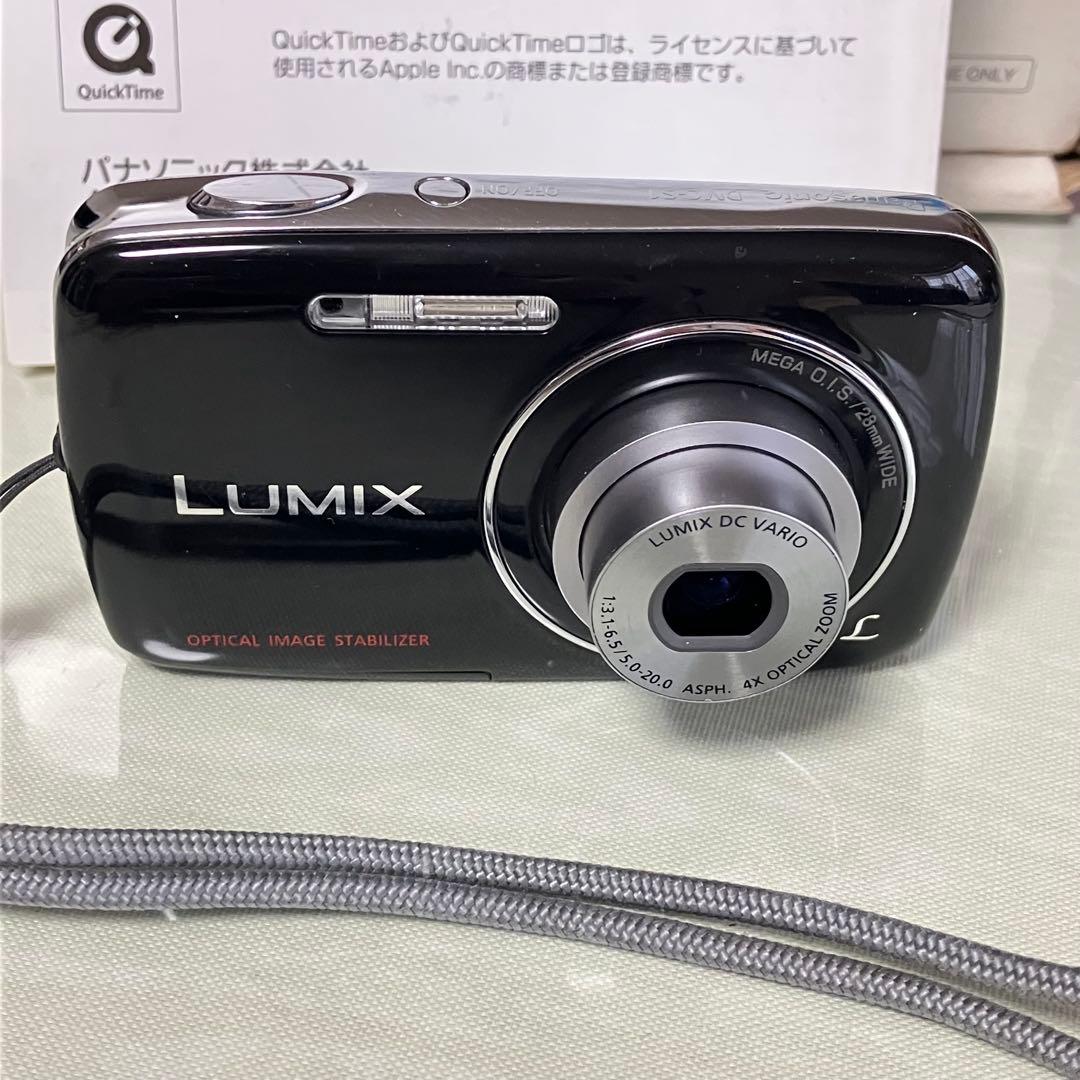 Panasonic LUMIX DMC-S1 ブラック　コンパクトデジタルカメラ
