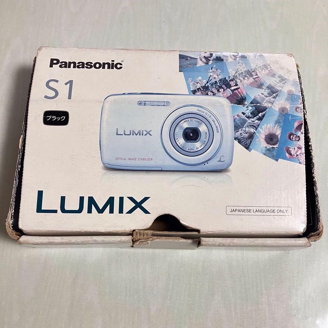 Panasonic LUMIX DMC-S1 ブラック　コンパクトデジタルカメラ