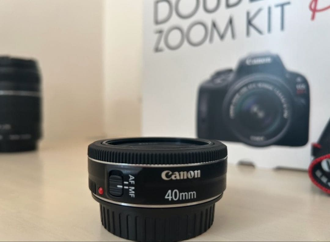 【美品】Canon EOS Kiss X7 ダブルズームキット
