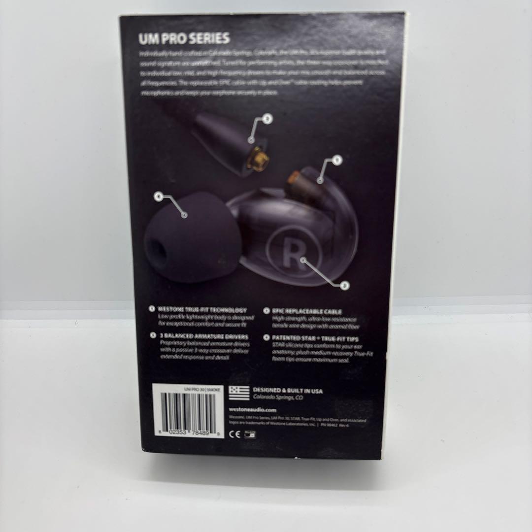 Westone UM Pro 30 スモーク 有線イヤホン