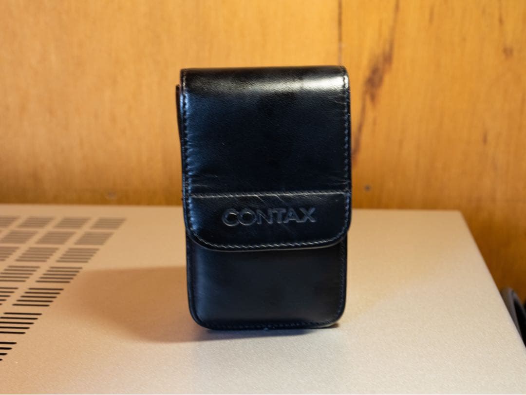 後期型CONTAX T3 Dayback チタンシルバー　作例付き