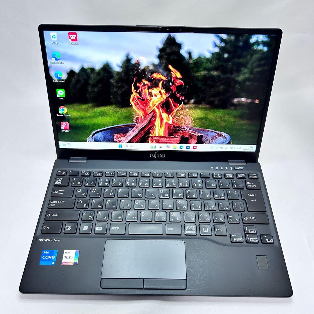 【美品】バッテリー超良好｜LIFEBOOK｜第12世代i5｜SSD｜2022年製