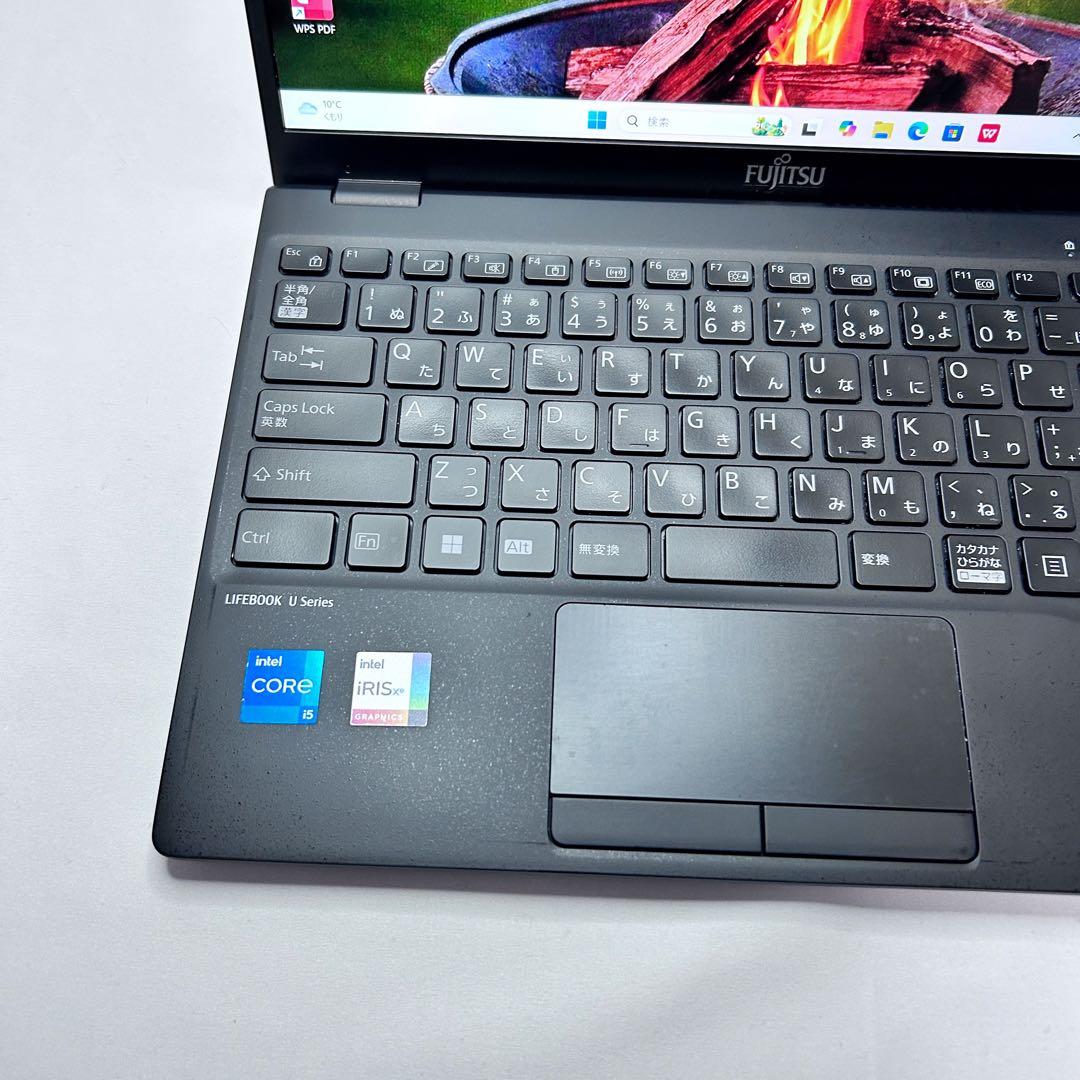 【美品】バッテリー超良好｜LIFEBOOK｜第12世代i5｜SSD｜2022年製