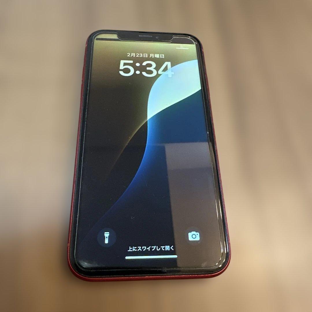 Apple iPhone XR レッド64G 本体　ジャンク