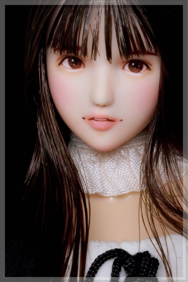 ♪♪ 1/6 　ドール カスタムドールヘッド　　沙稀花　(さきか)　　♪♪