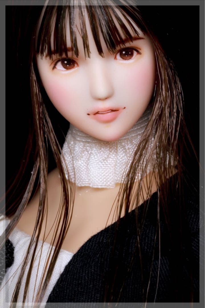 ♪♪ 1/6 　ドール カスタムドールヘッド　　沙稀花　(さきか)　　♪♪