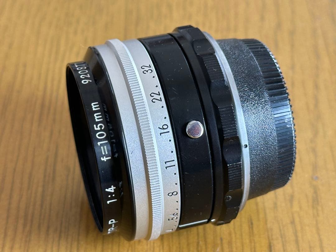 ニコン Nikkor 105mm F4 ベローズ用 良品