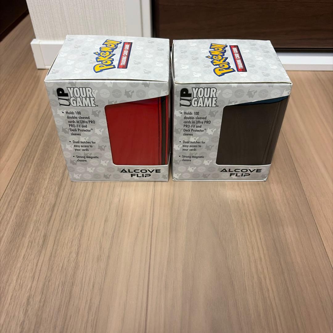 ポケモン アルコーブ フリップデッキケース リザードン&ピカチュウセット