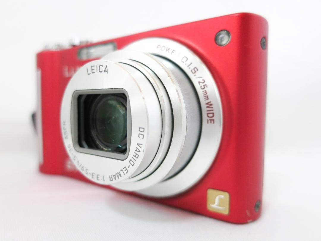 コンパクトデジタルカメラ Panasonic Lumix DMC-ZX1 レッド