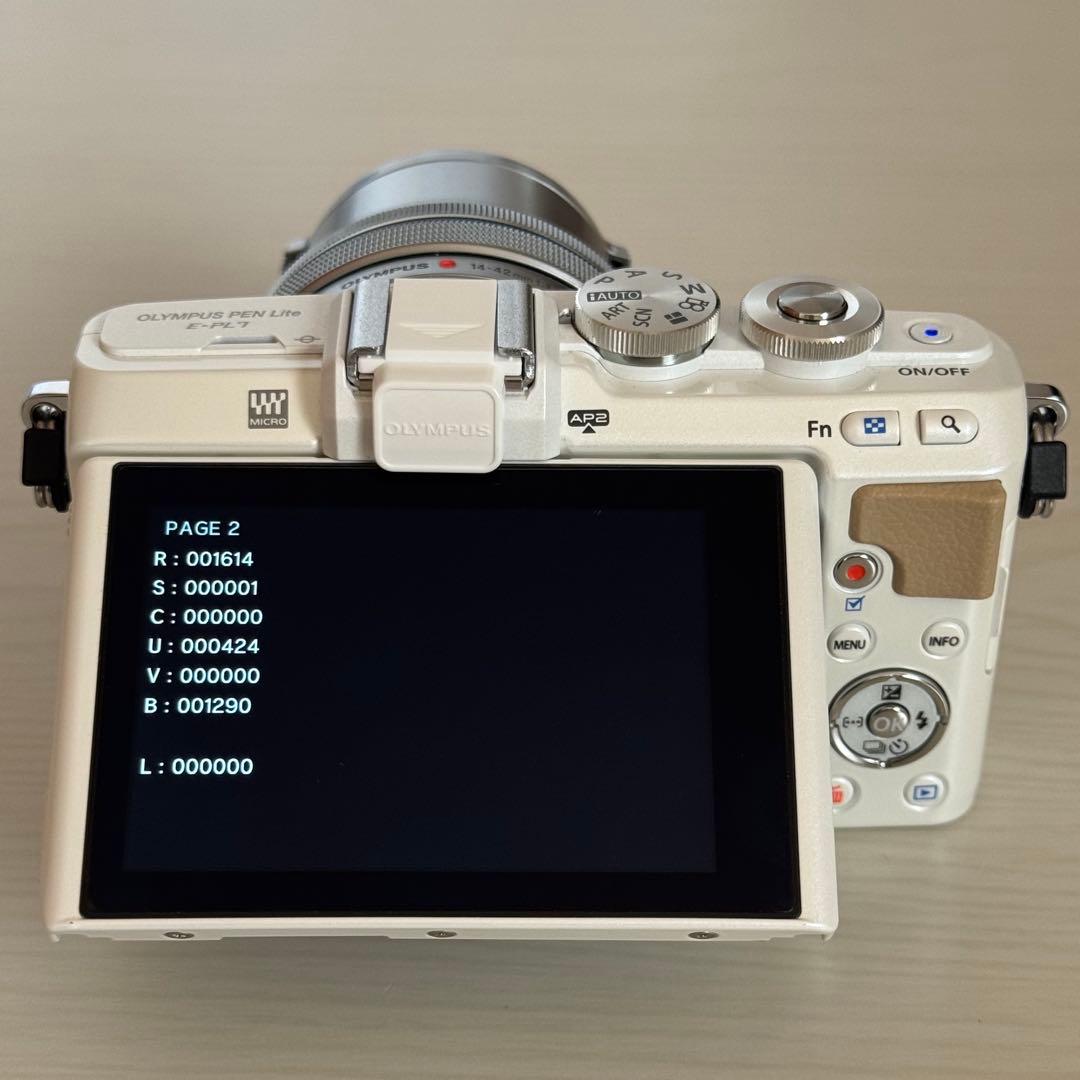 【最終値下げ】 OLYMPUS PEN Lite E-PL7