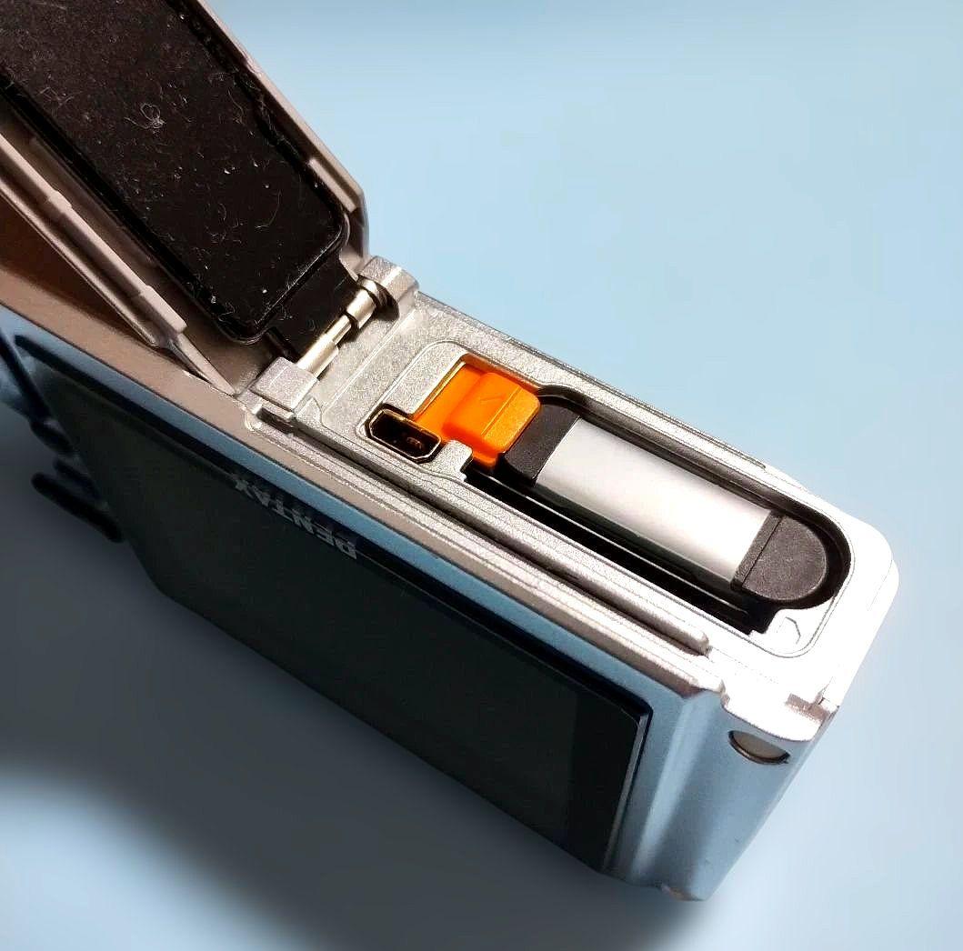 PENTAXペンタックス Optio W60 防水カメラ オーシャンブルー