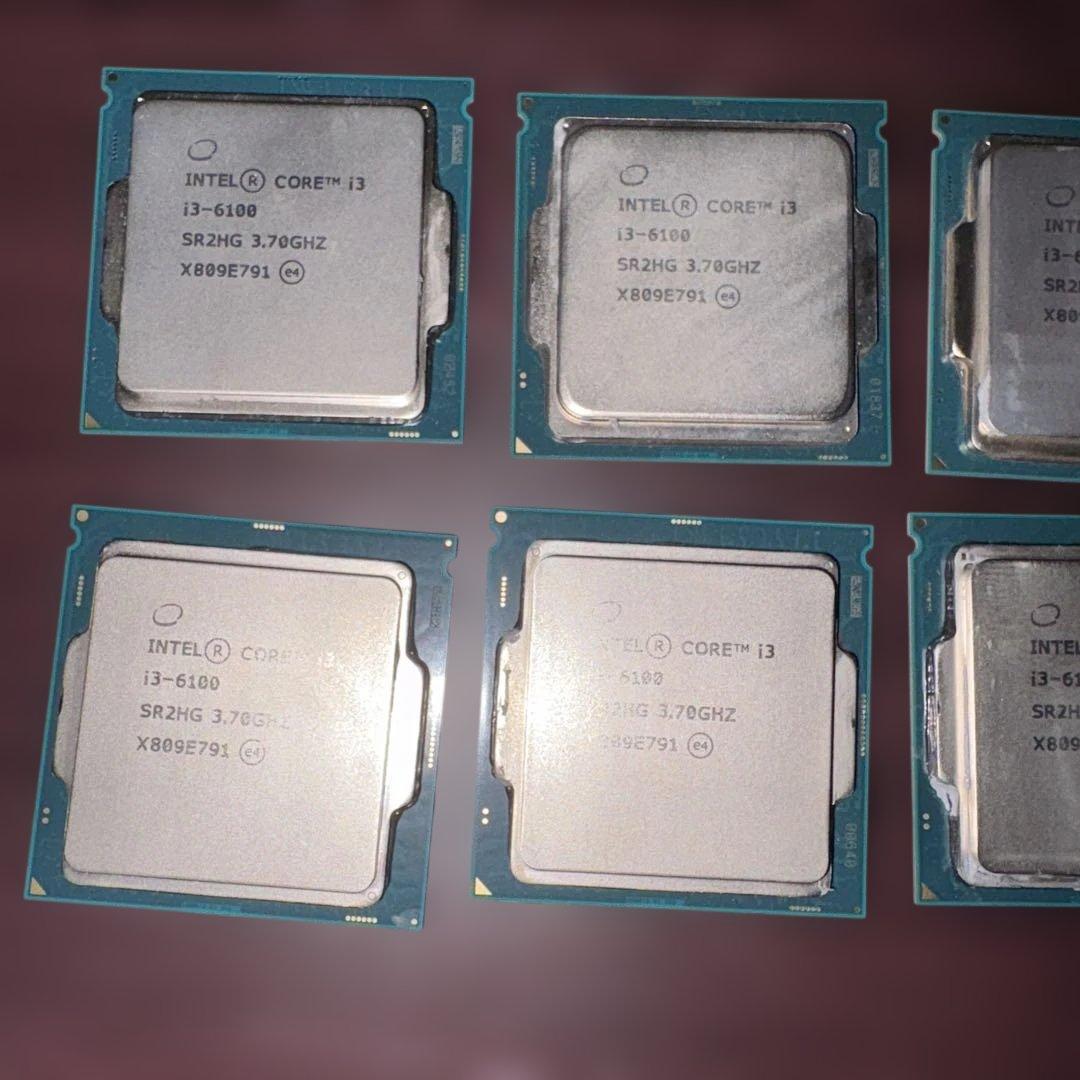 Intel Core i3-6100 CPU 10個セット