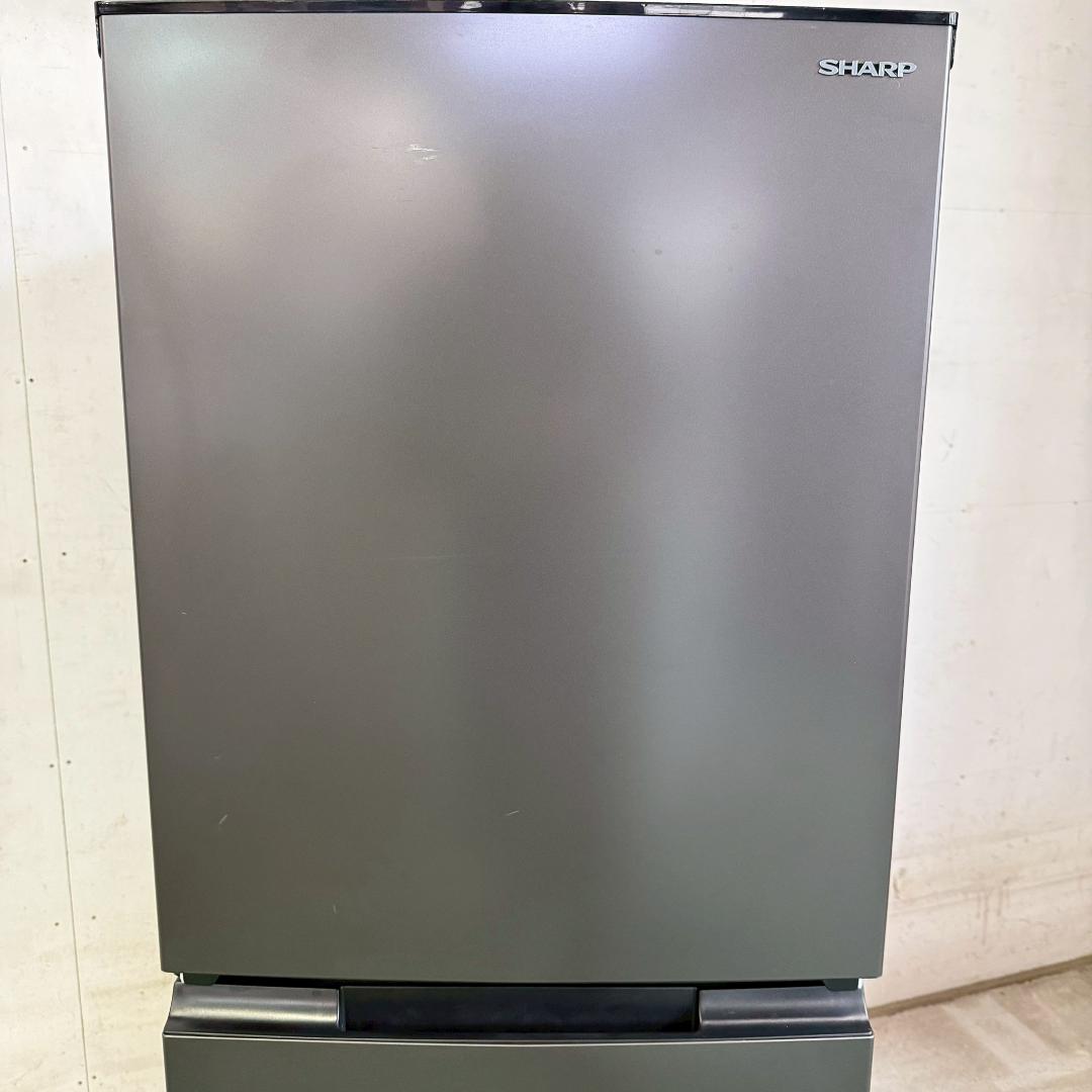 SHARP 冷蔵庫 小型 一人暮らし 152L 2024年製 KR0217