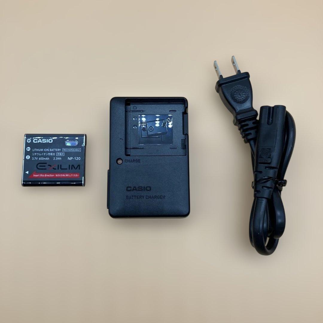 【完動品】CASIO EXILIM EX-S200 コンパクトデジタルカメラ