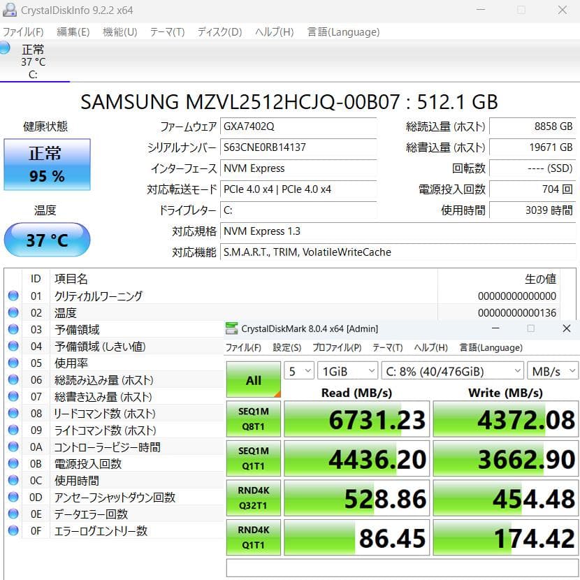 【R&H】VAIO ProPJ 11世代i5 512G 16G ノートPC
