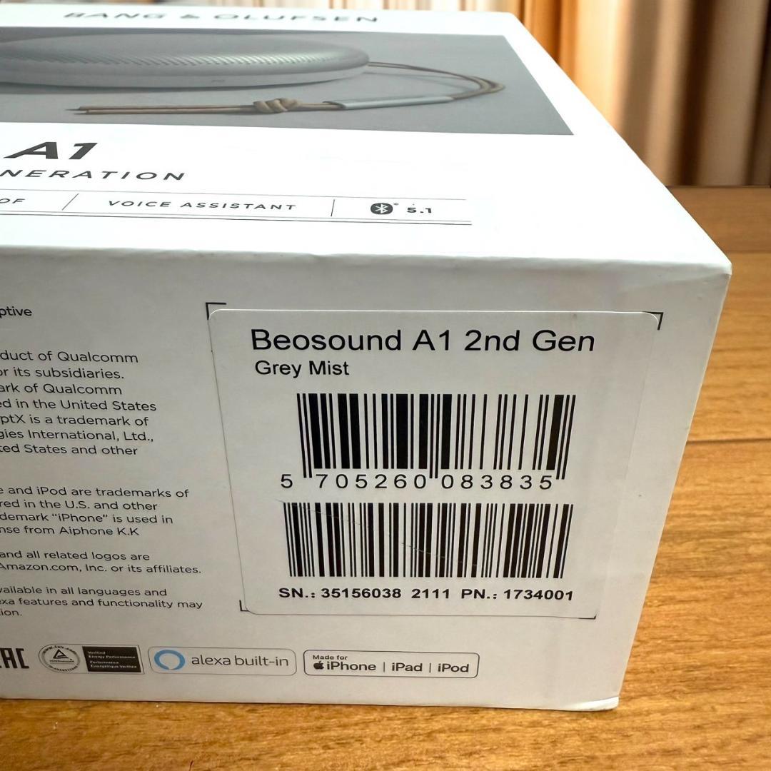 極美品 Bang&Olufsen Beosound A1 2nd グレイミスト