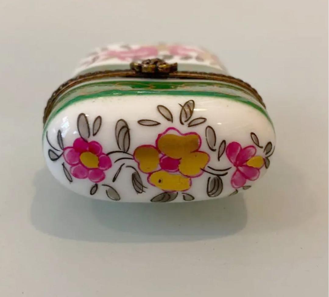 リモージュ　ピルケース　ハンドメイド