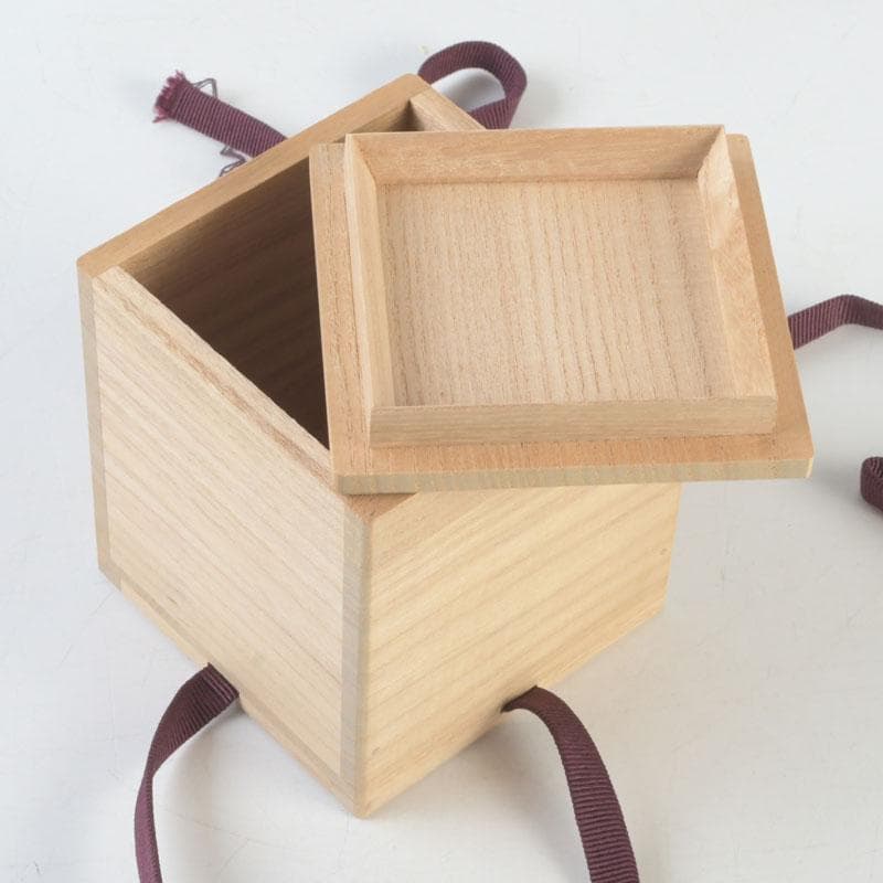茶道具　坪田春彦作　黒塗　干網蒔絵　中棗　共箱　V　A54