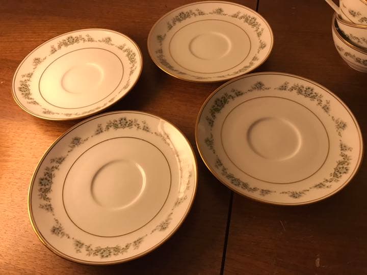 昭和レトロ　ヴィンテージ　Noritake カップ&ソーサー４客セット