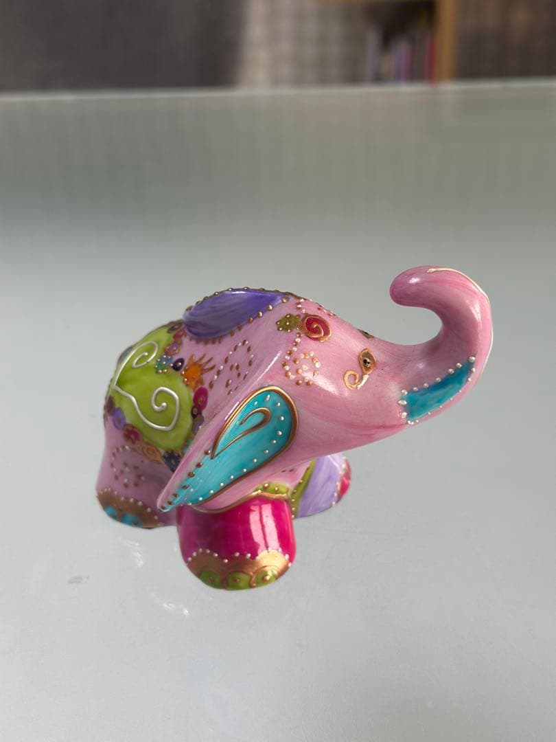 ソワジック　象　elephant soizick 置き物　フランス製　2つセット