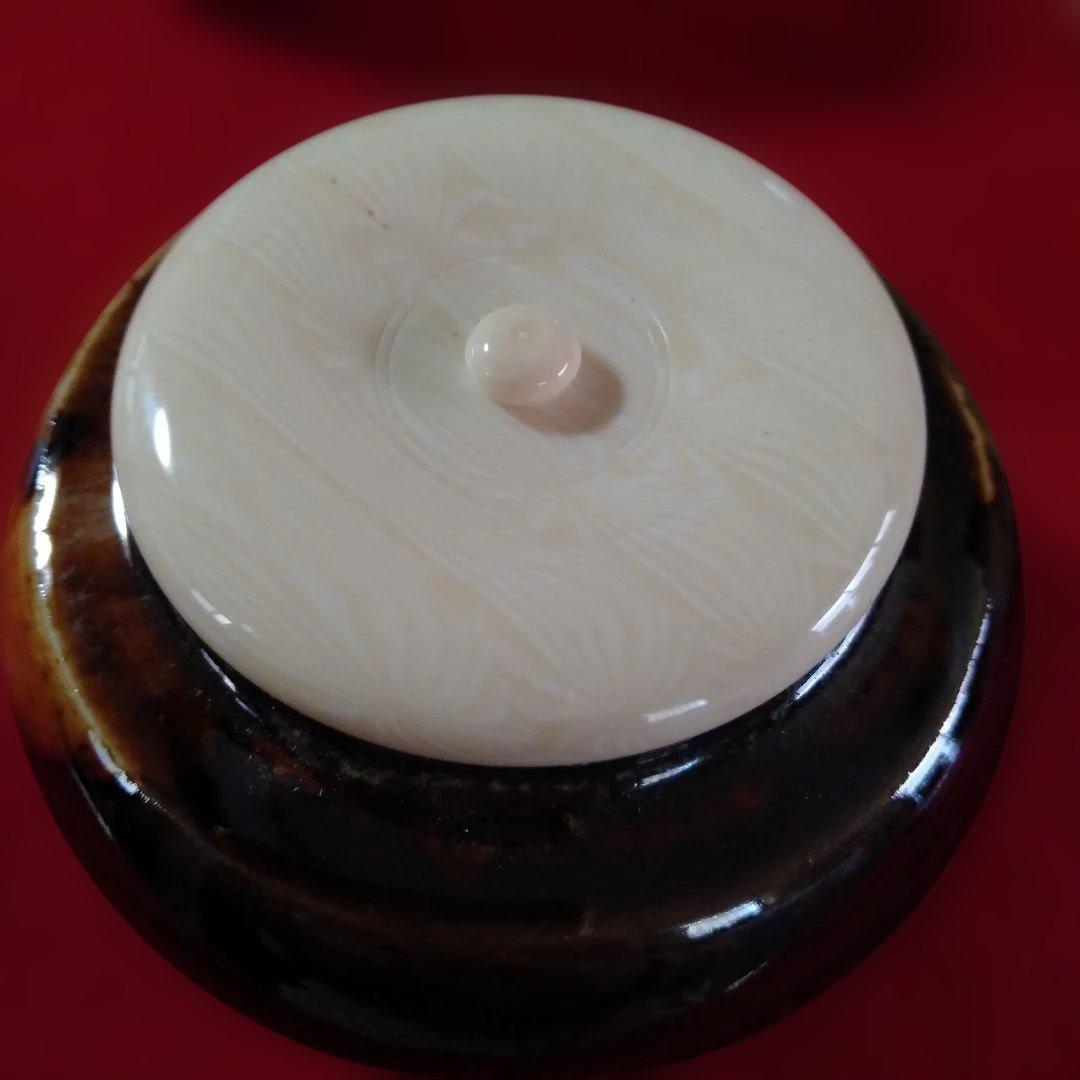 洛東桶谷定一作　大海茶入