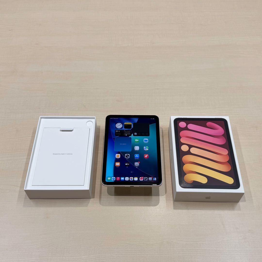 iPad mini A17Pro WiFi 256GB BT=100%純正ケース