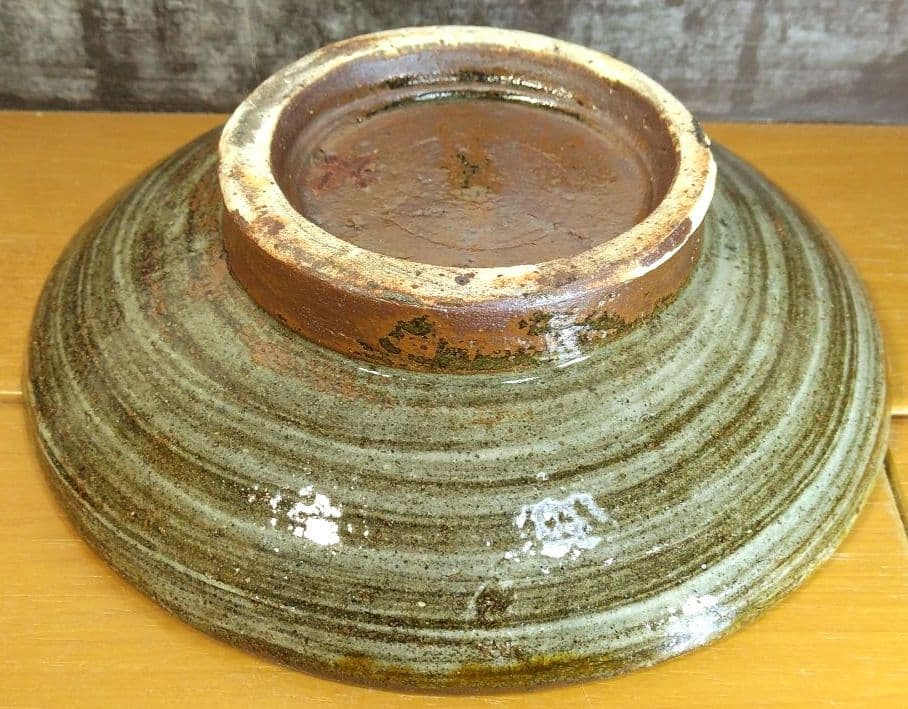 人間国宝 金城次郎 魚紋平盃 栞 共箱 美品 やちむん 壺屋焼 壷屋焼