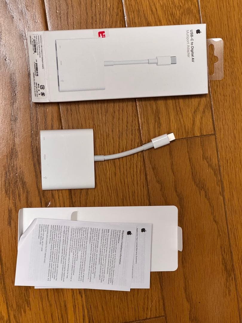 Apple純正　USB-C Digital AV Multiportアダプタ