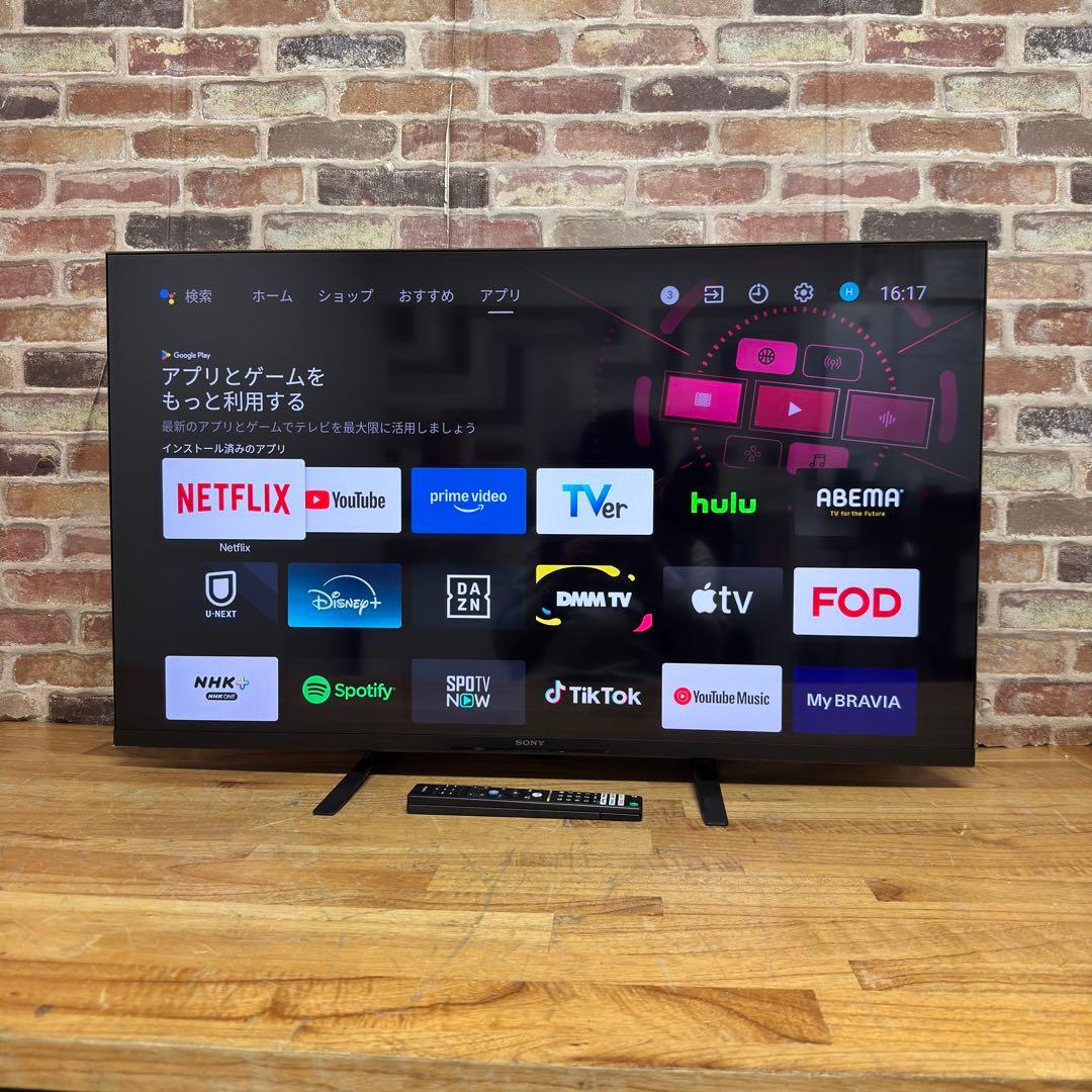 SONY 43V型 4K液晶テレビ BRAVIA FW-43BT30K 23年製