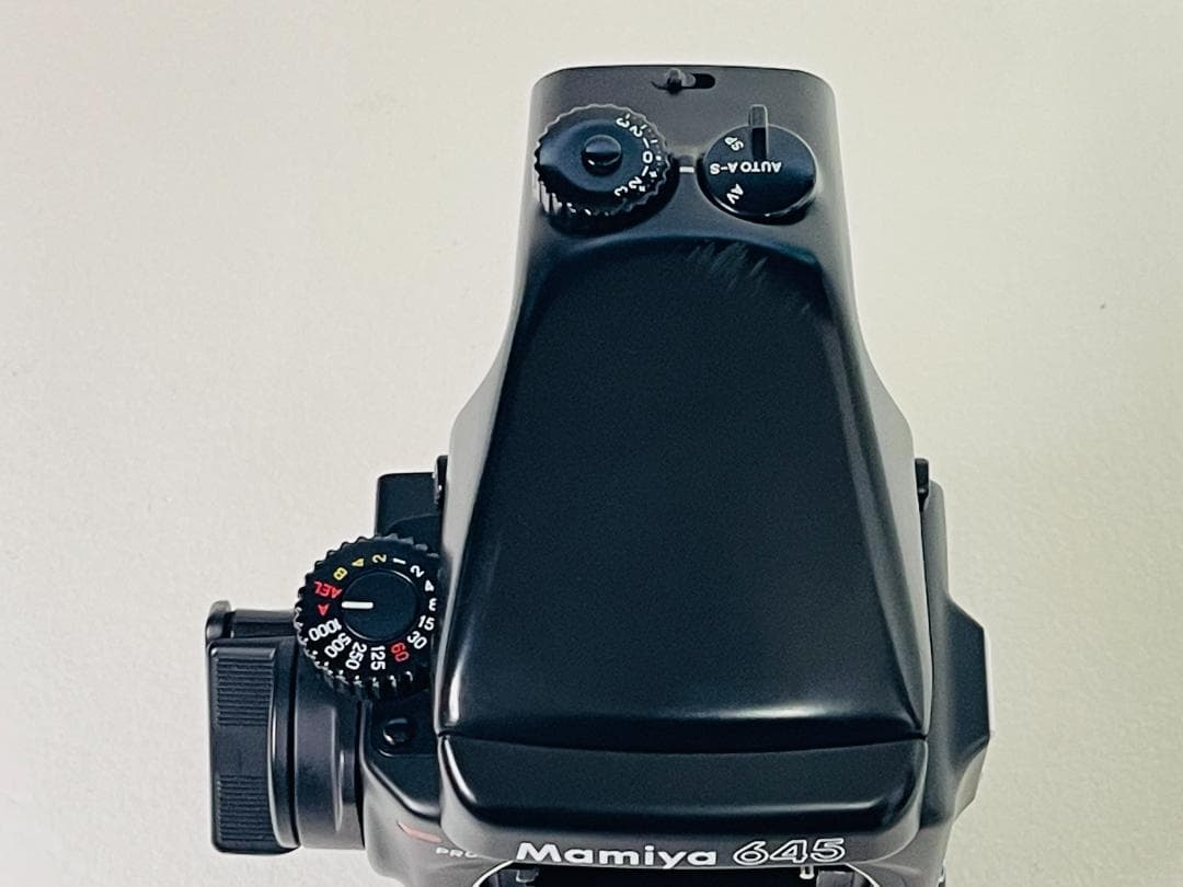 Mamiya 645 PRO ボディ AEファインダー付 中判フィルムカメラ