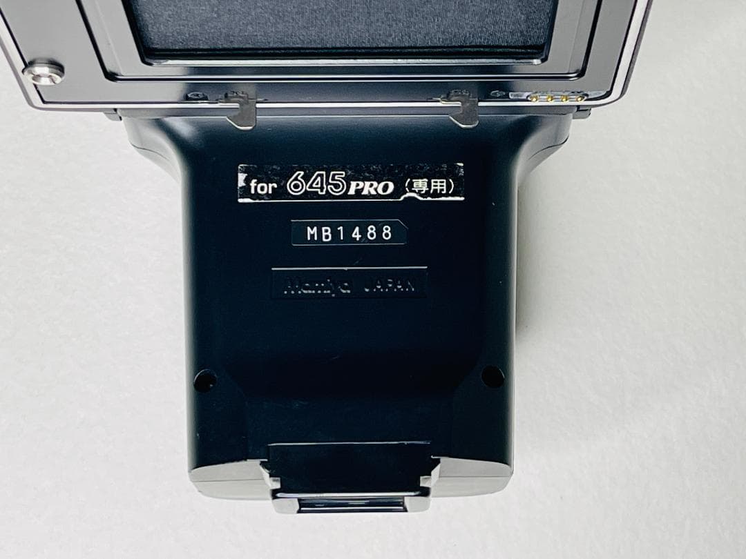 Mamiya 645 PRO ボディ AEファインダー付 中判フィルムカメラ