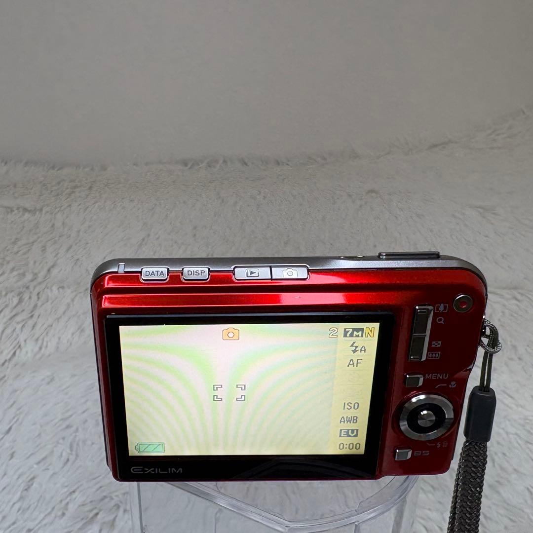 CASIO カメラ　エクシリム　EX-S770 レッド コンデジ　動作品