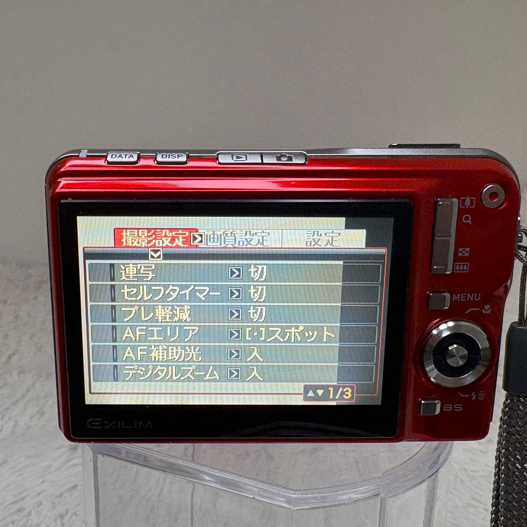 CASIO カメラ　エクシリム　EX-S770 レッド コンデジ　動作品